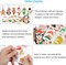 12 Pack Christmas Crafts for Kids Christmas Foam Stickers with Snowman Penguin Santa Claus Elf Gingerbread Man Reindeer Pattern Christmas Arts and Crafts DIY for Kids Boys Girls